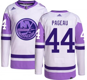Adidas Men's Jean-Gabriel Pageau New York Islanders Men's Authentic Hockey Fights Cancer Jersey