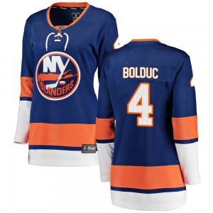 Fanatics Branded Samuel Bolduc New York Islanders Women's Breakaway Home Jersey - Blue
