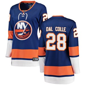 Fanatics Branded Michael Dal Colle New York Islanders Women's Breakaway Home Jersey - Blue