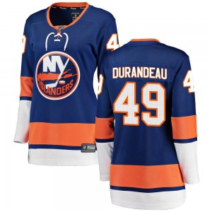 Fanatics Branded Arnaud Durandeau New York Islanders Women's Breakaway Home Jersey - Blue