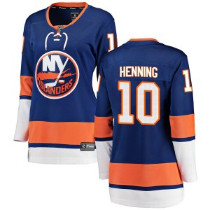Fanatics Branded Lorne Henning New York Islanders Women's Breakaway Home Jersey - Blue