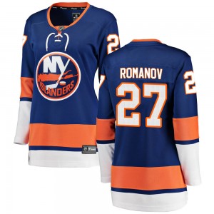 Fanatics Branded Alexander Romanov New York Islanders Women's Breakaway Home Jersey - Blue