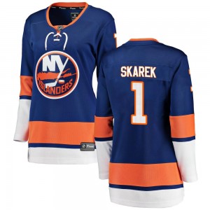 Fanatics Branded Jakub Skarek New York Islanders Women's Breakaway Home Jersey - Blue