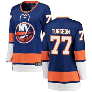 Fanatics Branded Pierre Turgeon New York Islanders Women's Breakaway Home Jersey - Blue