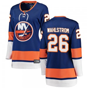 Fanatics Branded Oliver Wahlstrom New York Islanders Women's Breakaway Home Jersey - Blue