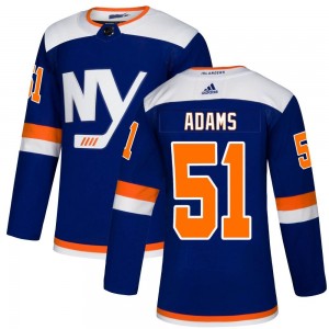Adidas Collin Adams New York Islanders Men's Authentic Alternate Jersey - Blue