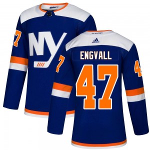 Adidas Pierre Engvall New York Islanders Men's Authentic Alternate Jersey - Blue
