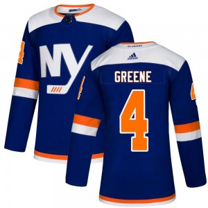 Adidas Andy Greene New York Islanders Men's Authentic Alternate Jersey - Blue