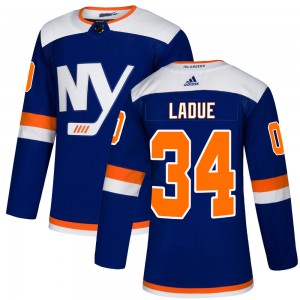 Adidas Paul LaDue New York Islanders Men's Authentic Alternate Jersey - Blue