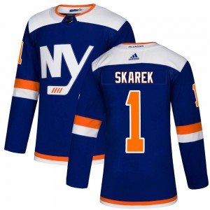 Adidas Jakub Skarek New York Islanders Men's Authentic Alternate Jersey - Blue