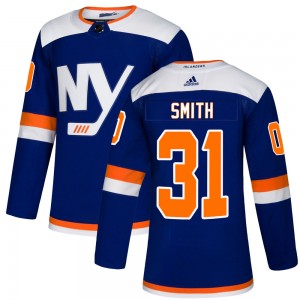 Adidas Billy Smith New York Islanders Men's Authentic Alternate Jersey - Blue