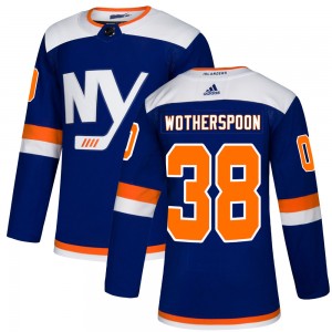 Adidas Parker Wotherspoon New York Islanders Men's Authentic Alternate Jersey - Blue