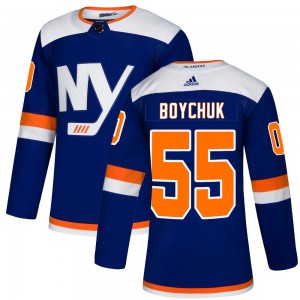 Adidas Johnny Boychuk New York Islanders Youth Authentic Alternate Jersey - Blue