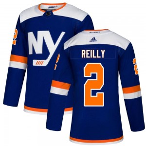 Adidas Mike Reilly New York Islanders Youth Authentic Alternate Jersey - Blue