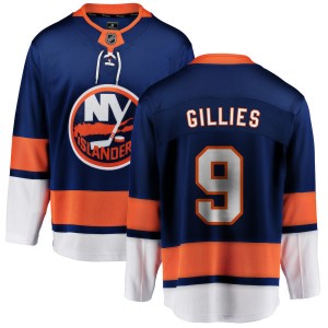 Fanatics Branded Clark Gillies New York Islanders Youth Home Breakaway Jersey - Blue
