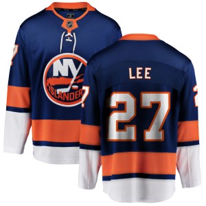 Fanatics Branded Anders Lee New York Islanders Men's Home Breakaway Jersey - Blue