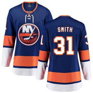Fanatics Branded Billy Smith New York Islanders Women's Home Breakaway Jersey - Blue