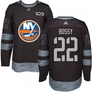 Mike Bossy New York Islanders Men's Authentic 1917- 100th Anniversary Jersey - Black