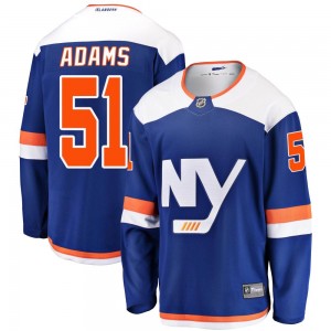 Fanatics Branded Collin Adams New York Islanders Youth Breakaway Alternate Jersey - Blue