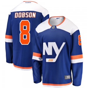 Fanatics Branded Noah Dobson New York Islanders Youth Breakaway Alternate Jersey - Blue