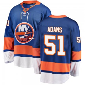 Fanatics Branded Collin Adams New York Islanders Youth Breakaway Home Jersey - Blue