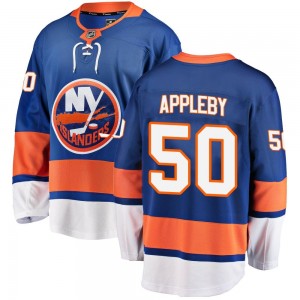 Fanatics Branded Kenneth Appleby New York Islanders Youth Breakaway Home Jersey - Blue