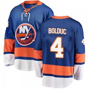 Fanatics Branded Samuel Bolduc New York Islanders Youth Breakaway Home Jersey - Blue