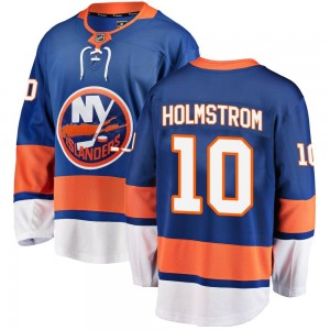 Fanatics Branded Simon Holmstrom New York Islanders Youth Breakaway Home Jersey - Blue