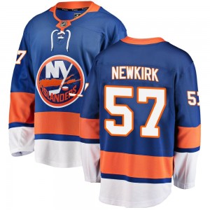 Fanatics Branded Reece Newkirk New York Islanders Youth Breakaway Home Jersey - Blue