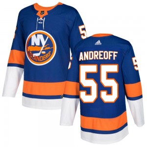 Adidas Andy Andreoff New York Islanders Men's Authentic Home Jersey - Royal