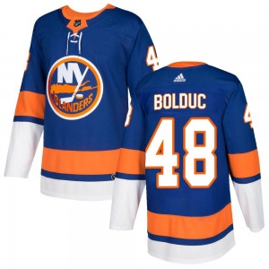 Adidas Samuel Bolduc New York Islanders Men's Authentic Home Jersey - Royal