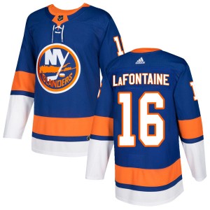 Adidas Pat LaFontaine New York Islanders Men's Authentic Home Jersey - Royal