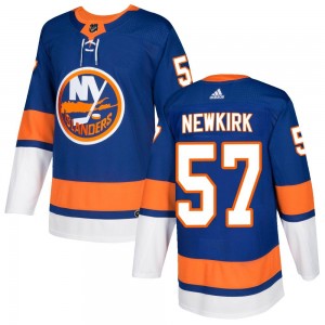 Adidas Reece Newkirk New York Islanders Men's Authentic Home Jersey - Royal