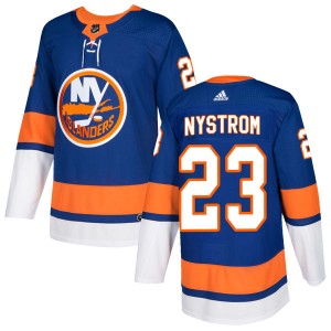 Adidas Bob Nystrom New York Islanders Men's Authentic Home Jersey - Royal