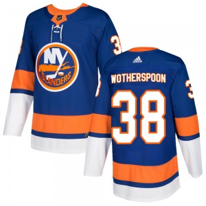 Adidas Parker Wotherspoon New York Islanders Men's Authentic Home Jersey - Royal