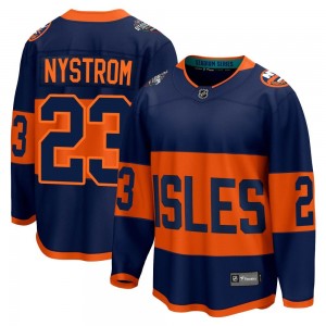 Fanatics Branded Bob Nystrom New York Islanders Men's Breakaway 2024 Stadium Series Jersey - Navy