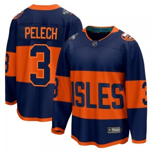Fanatics Branded Adam Pelech New York Islanders Men's Breakaway 2024 Stadium Series Jersey - Navy