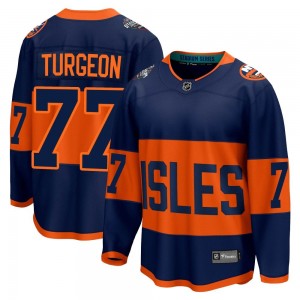 Fanatics Branded Pierre Turgeon New York Islanders Men's Breakaway 2024 Stadium Series Jersey - Navy