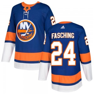 Adidas Hudson Fasching New York Islanders Youth Authentic Home Jersey - Royal