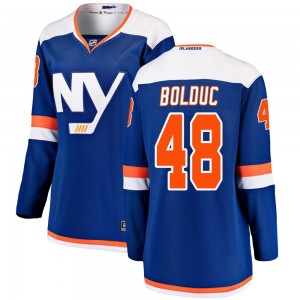 Fanatics Branded Samuel Bolduc New York Islanders Women's Breakaway Alternate Jersey - Blue