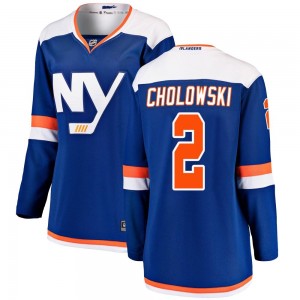 Fanatics Branded Dennis Cholowski New York Islanders Women's Breakaway Alternate Jersey - Blue