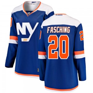 Fanatics Branded Hudson Fasching New York Islanders Women's Breakaway Alternate Jersey - Blue