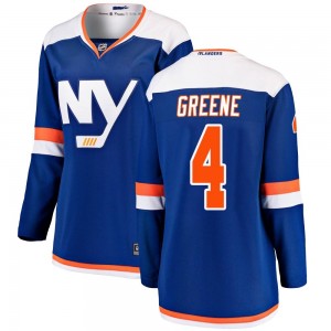 Fanatics Branded Andy Greene New York Islanders Women's Breakaway Alternate Jersey - Blue