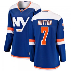 Fanatics Branded Grant Hutton New York Islanders Women's Breakaway Alternate Jersey - Blue