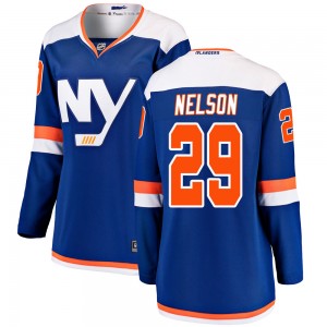 Fanatics Branded Brock Nelson New York Islanders Women's Breakaway Alternate Jersey - Blue