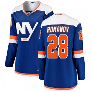 Fanatics Branded Alexander Romanov New York Islanders Women's Breakaway Alternate Jersey - Blue