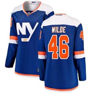 Fanatics Branded Bode Wilde New York Islanders Women's Breakaway Alternate Jersey - Blue
