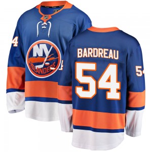 Fanatics Branded Cole Bardreau New York Islanders Men's Breakaway Home Jersey - Blue