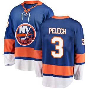 Fanatics Branded Adam Pelech New York Islanders Men's Breakaway Home Jersey - Blue
