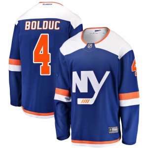 Fanatics Branded Samuel Bolduc New York Islanders Men's Breakaway Alternate Jersey - Blue